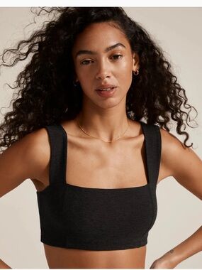 Beyond Yoga Spacedye™ Squared Bra - Darkest Night - Small